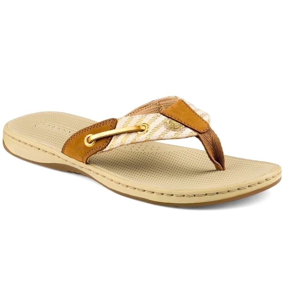 Sperry Women's Seafish Mariner Stripe Casual Sandals size 7